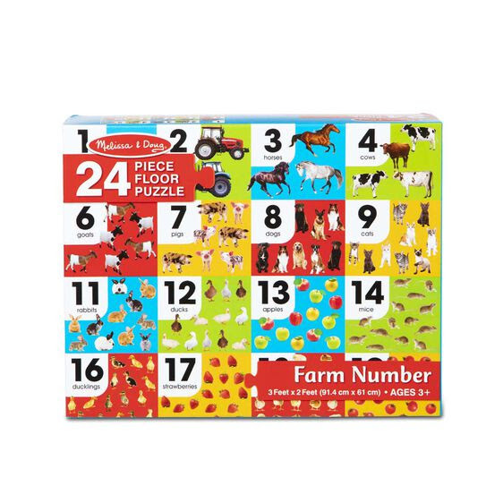 Floor Puzzles – Farm Number (1)