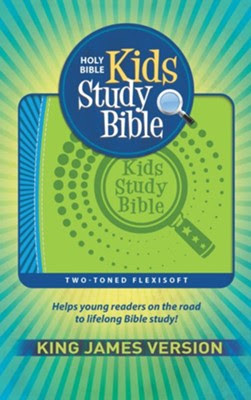Kids Study Bible – Blue-Green Flexisoft (1)