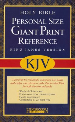 Reference Edition Giant Print Personal Size – Black Imitation Leather (1)