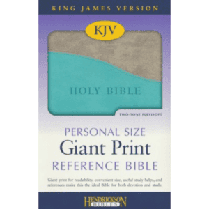 turquoise and great giant print bible